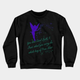 Faith & Trust Tinkerbell Crewneck Sweatshirt